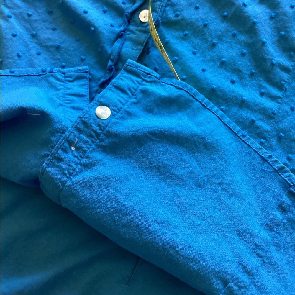 L.L. Bean‎ Swiss dot 100% cotton blouse - Picture 8 of 10